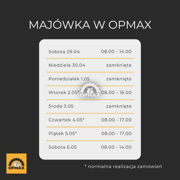 MAJÓWKA W OPMAX