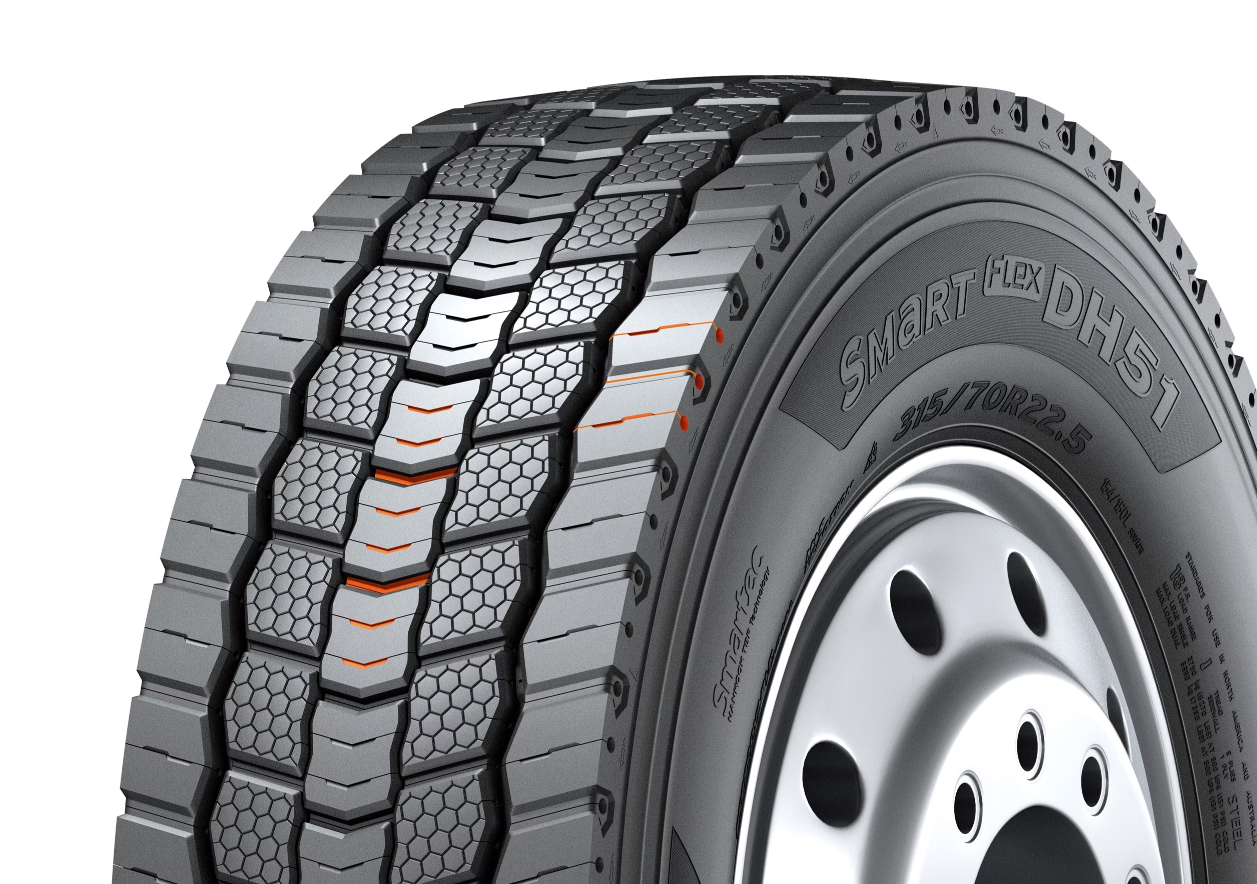 Hankook Smart Flex DH51 315/70R22.5 M+S 154/150L