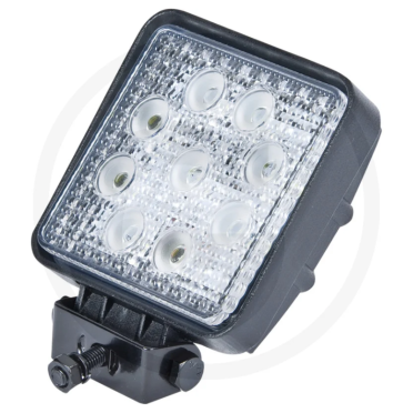 Lampa robocza kwadratowa 9 LED 693LED0077