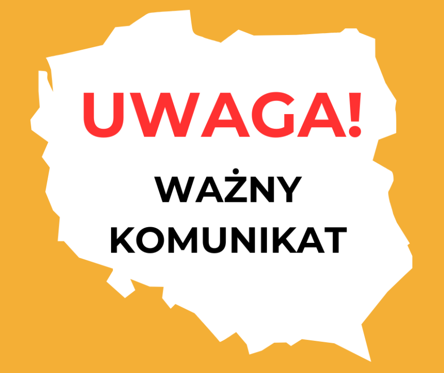 Uwaga! Ważny komunikat