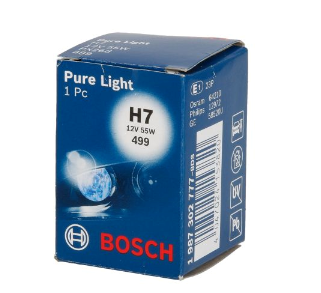 Żarówka H7 12V 55W PX26D Pure Light 1987302777