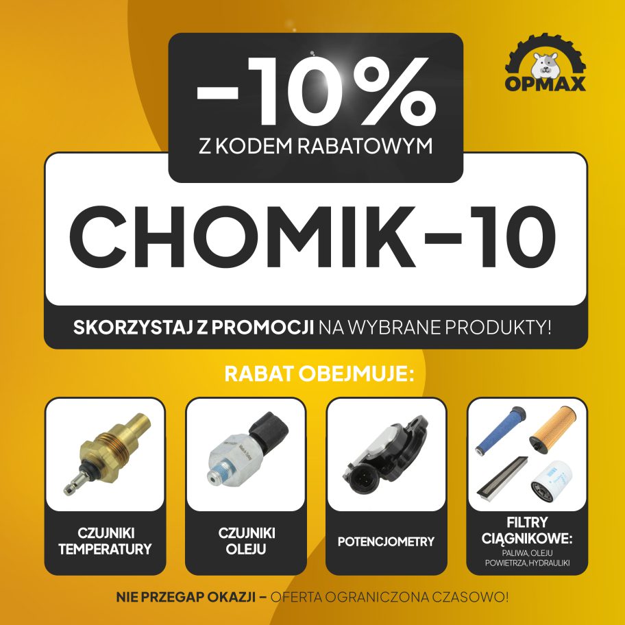 -10% Z KODEM RABATOWYM CHOMIK-10